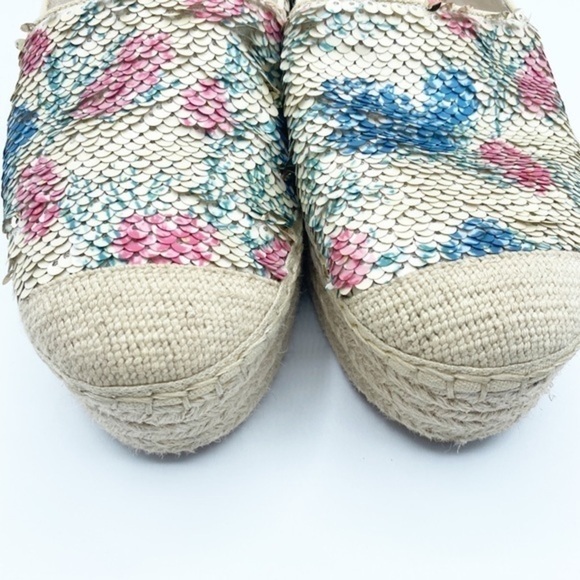 CASLON Collins Floral Sequin Espadrilles platform - Picture 4 of 8